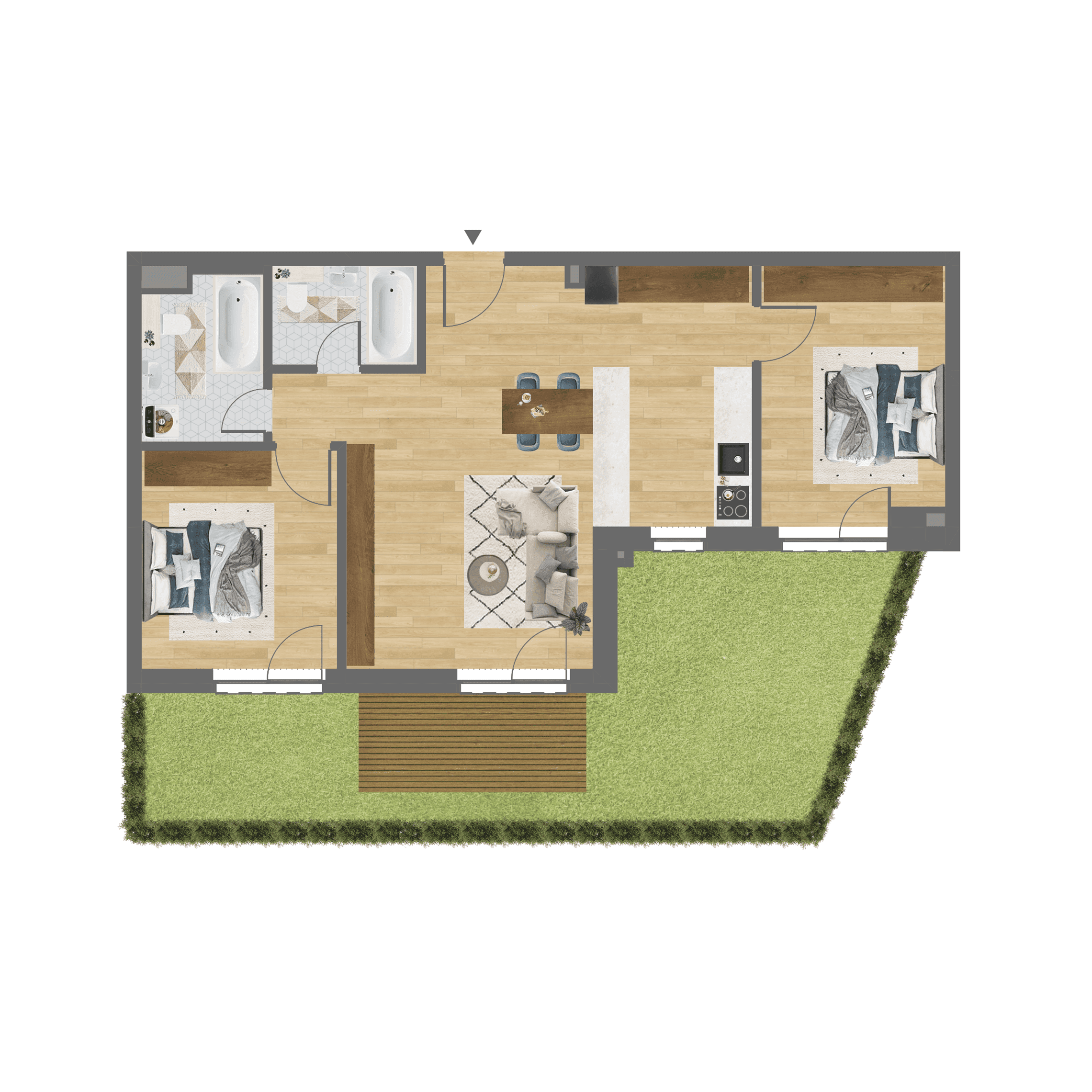 Plan apartament A.001
